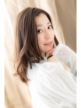 カバーヘアアンドスパ ブリス 浦和(COVER HAIR&SPA bliss) かきあげバングこなれヘアヘルシースタイルZ浦和30代40代50代
