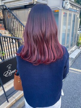 エルメ(Elme) 赤みバイオレットでお洒落グラデーションカラー！倉林泉