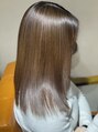 ヘアーアンドビューティー ザ ビー(Hair & Beauty the B) 透明感のある明るめなお色でもしっかり艶々な髪お届けできます!
