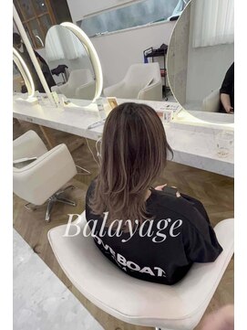 リアン 上尾店(Rien) バレイヤージュ/韓国カラー/垢抜け/デザインカラー/