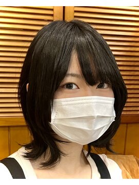 ルクール(Le Coeur) 外ハネひし形ボブ