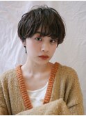 パーマショート/マッシュショート/ショートカット/ショートボブ/