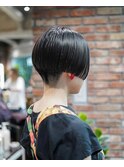 カリアゲ女子/刈り上げショート/刈り上げボブ