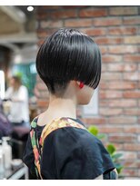 ベイショア(Bay Shore NY) カリアゲ女子/刈り上げショート/刈り上げボブ