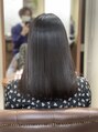 ヘアケアアンドヘアデザイン リベール(L:belle)&nbsp;ちょうどいい薬剤の強さに調整して、ツヤのある縮毛矯正