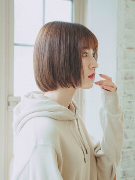 ゲート いわき(Gate) ツヤ感ミニボブ