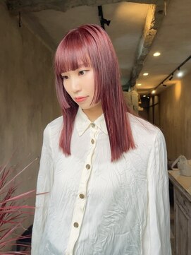 ソピ(sopi) カシスレッド×姫カット