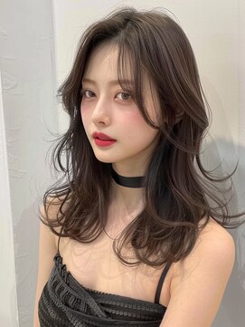 テクドット(teq.) 韓国風ロングレイヤー20代30代