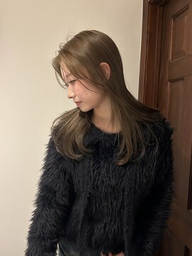 ヴィーヴォ オモテサンドウ(Vivo omotesando) ブリーチなしオリーブカラー