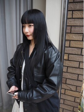 ディドゥダ(di doo dah) ロング黒髪顔まわりレイヤー