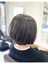 クール ヘアー ギャラリー 神明町店(COOL Hair gallery)&nbsp;大人の美艶ショートボブ　40代