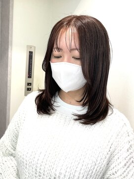 キラーナセンダイ(KiRANA SENDAI) ミディアムレイヤー×ピンクブラウン