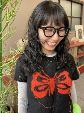 フェンヘアーアイス 中目黒(Fen.hair ici) 20代30代大人可愛い小顔レイヤースタイルくせ毛風パーマ