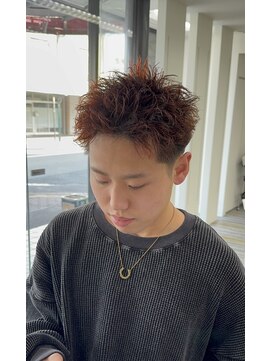 アフューズバイストゥー(Vfuse by StueW) スパイキーショート×ピンパーマ