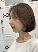 ボブタンバルモリ韓国ヘア