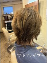 ヘアーサロン ビンブンバン(hair salon bim bum bam)&nbsp;ウルフレイヤースタイル