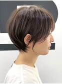 東静岡ショートボブくびれショートイルミナカラー顔周りレイヤー
