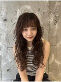 ふんわり無造作パーマ