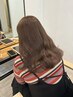 【あかり指名】ハーフブリーチ＋ケアトリートメント￥12650