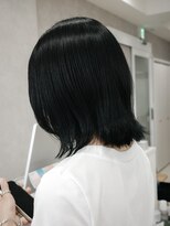 メレ 仙台(Mele)&nbsp;レイヤーボブ/レイヤーカット/ブルーブラック/10代20代30代