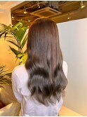 髪質改善*ロングレイヤーグレーベージュ*美髪【Zina船橋】