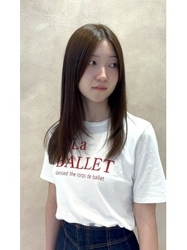 オン キャナルシティ博多前店(on) 【髪ドクター吉井】髪質改善/艶ミディアムレイヤー/20代/博多