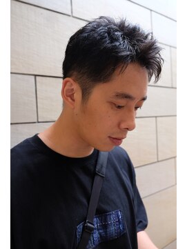 ノフ(knof) 刈り上げショート × アップバングヘア