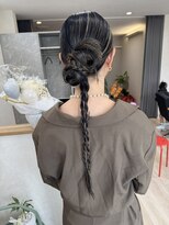 ヘアポップ(hair pop) カチモリ ヘアアレンジ ヘアセット