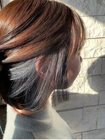 エイルヘアー トウカダイ(AYL hair toukadai)&nbsp;イヤリングカラー/インナーカラー/淡色カラー/小牧市/春日井市