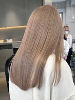 サンクマーケット 渋谷(cinq MARKET)&nbsp;渋谷ダブルカラーミルクティーベージュヘーゼルベージュカラー