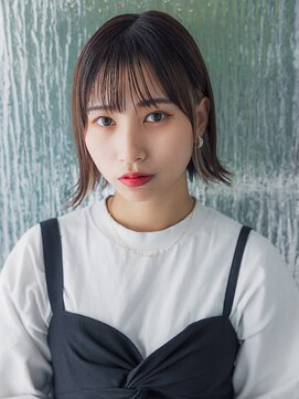 ショート/切りっぱなし/ボブ/デザインカット