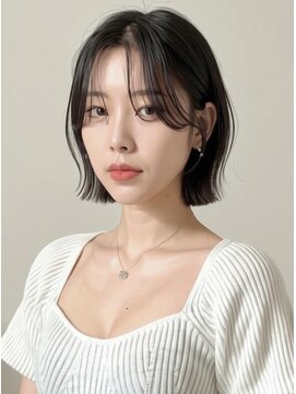 ライズ ネックス ザ サロン 渋谷(LIZE nex the salon) 韓国ボブ［＃渋谷駅＃韓国＃髪質改善＃ショート＃ボブ］