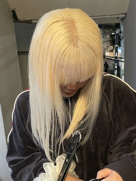 アルカナ 明治神宮前原宿(ARCANA) ブロンド/抜きっぱなし/ハイトーン/ブリーチ/渋谷/原宿