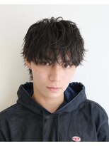 ビカムメンズヘアー 栄店(become men's hair)&nbsp;アイロン質感緩めシャドウパーマ