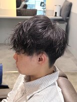 ノイセル(Noisyle)&nbsp;刈り上げセンターパート/波巻きツイストスパイラル/西長堀