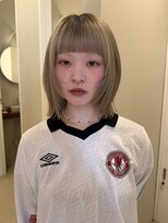 ノラギンザユー(NORA GINZA/U)&nbsp;顔まわりレイヤーカットレイヤーボブミディアムレイヤーオン眉