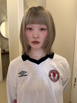 ノラギンザユー(NORA GINZA/U) 顔まわりレイヤーカットレイヤーボブミディアムレイヤーオン眉