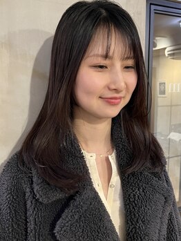 カールム(carlm)の写真/【薬院・今泉/艶髪レイヤー特化/高リピート率】顔周りで、印象は変わる。小顔見せレイヤー当日予約OK◎