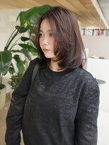 ラロ(raro)&nbsp;海外風レイヤーミディアムマロンベージュ