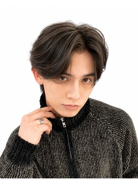 サヴォア オム(Savoir homme) シースルーセンターパートウルフ