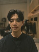 ベンジー 和白店(benji)&nbsp;ニュアンスパーマ×センターパート