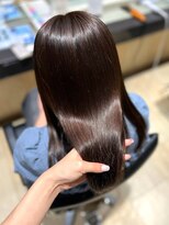 エクラバイナチュラル(eclat by Natural)&nbsp;とろける艶感♪秋の深みブラウン/髪質改善/理想のストレート