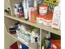 ワープ(warp)の雰囲気（スタイリング剤、シャンプーなど販売してます。）