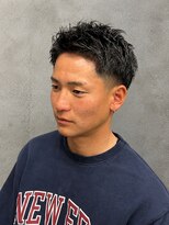 フジヤマバーバーショップ アジト(FUJIYAMA BARBER SHOP ajito)&nbsp;束感アップバング