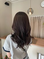 ウイッシュカルム(wishcalm) ラベンダーアッシュ×ロングレイヤー
