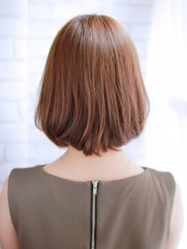 ナル 白山神社参道通り店(nalu) ナチュラル艶ボブ