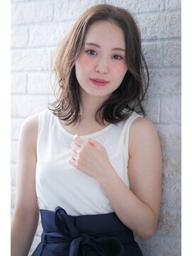 ヘアーアートシフォン 川口東口店(hair art chiffon) チョコレートアッシュor大人ガーリーのプリカールスタイル