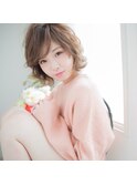 ☆外ハネ×エアリーショート☆-ひばりヶ丘店-