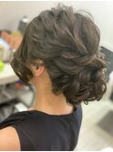お呼ばれヘアセット