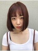 【mee.】 丸みボブ 小顔 ボブ